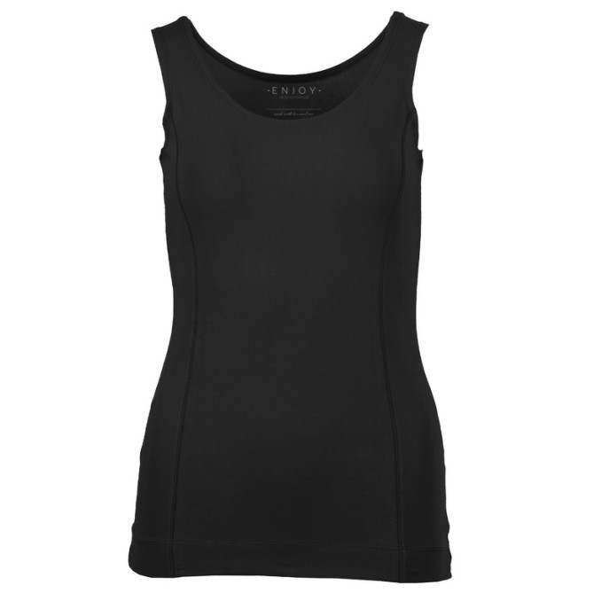 Enjoy top - Zwart